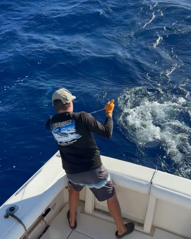 Great action on Whipsaw yesterday! Four Striped Marlin and four Mahi Mahi for the Mitzel father and son team! 

#fishing #deepseafishing #sportfishing #whipsawsportfishing #mahi #ono #marlin #ahi #oahu #hawaii #waikiki